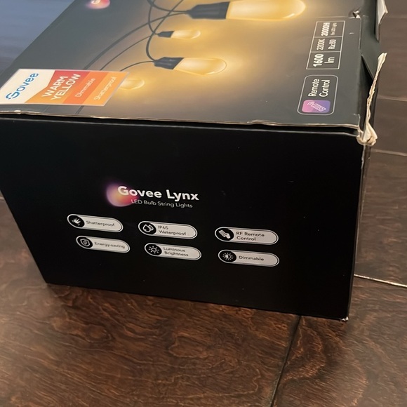 LED bulb string lights NIB - Picture 5 of 7